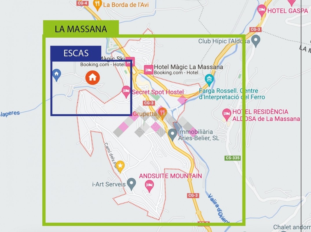 Piso tico trplex a Escas en una de las localidades ms encantadoras de la Massana-Escs-